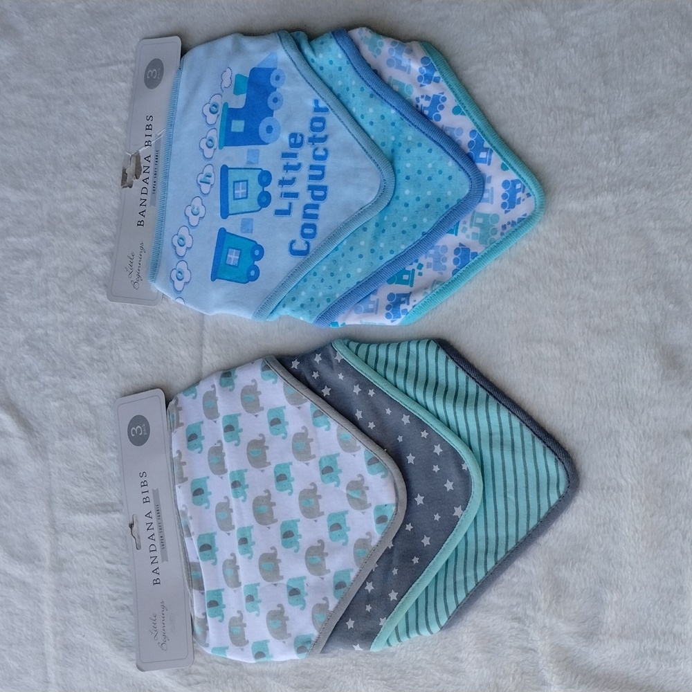 Baby Boy Bandana Bib Bundle
